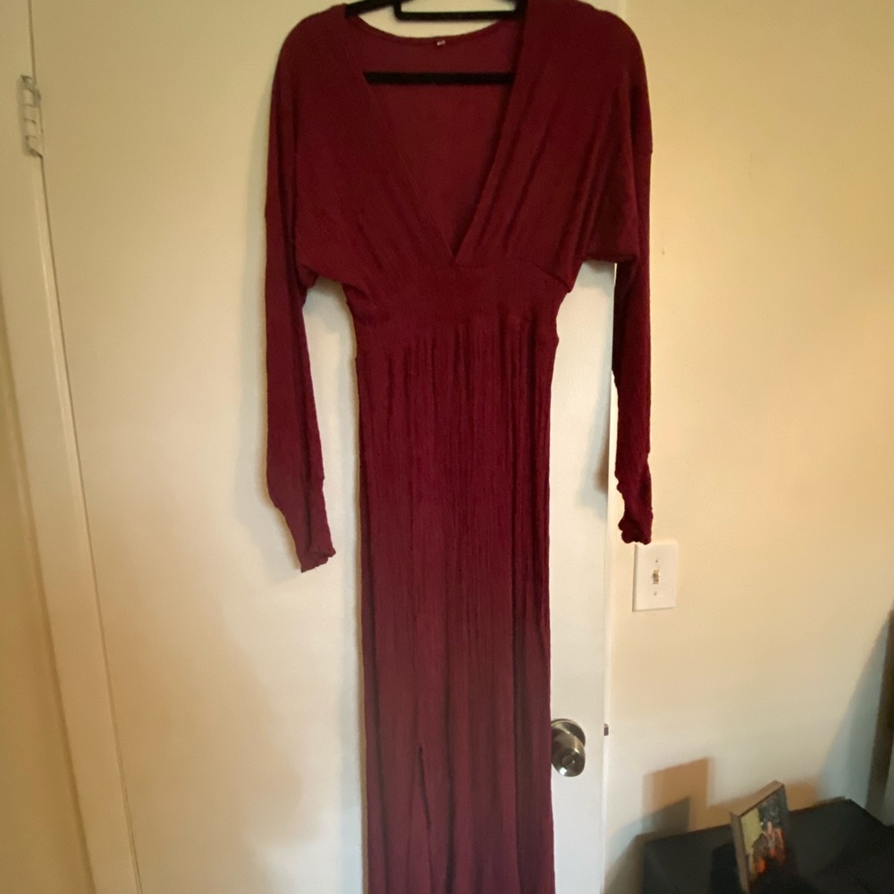 Floor length dress